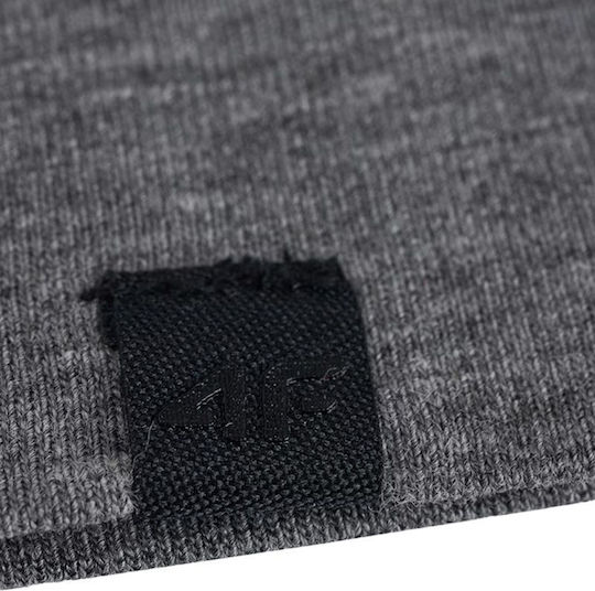 Beanie Unisex Knitted Beanie in Gray Colour