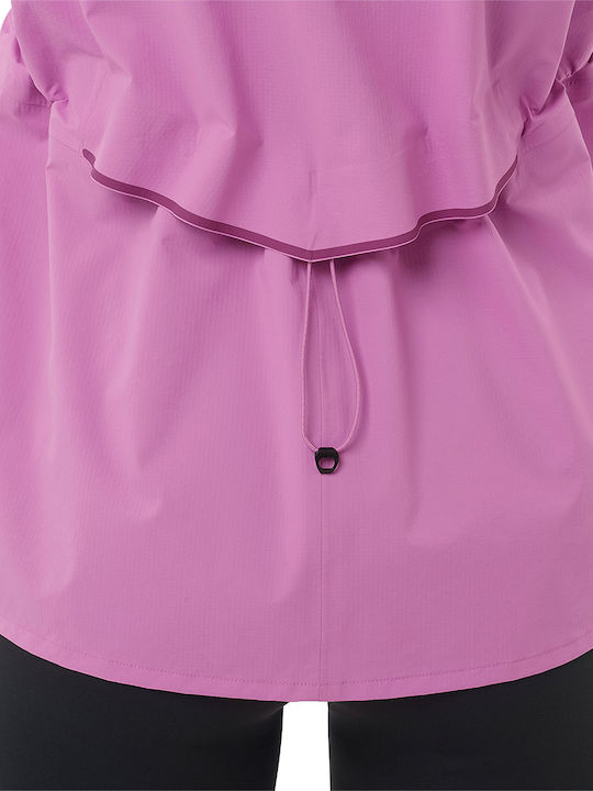 Bonatti Women's Jacket Running Waterproof and Windproof Lilac