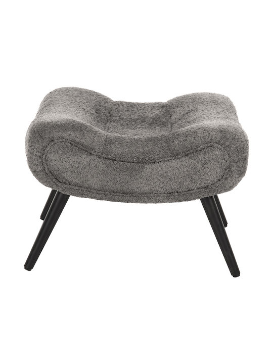 Brym Fotoliu Relax Cu Taburet Gri 97x80x100cm