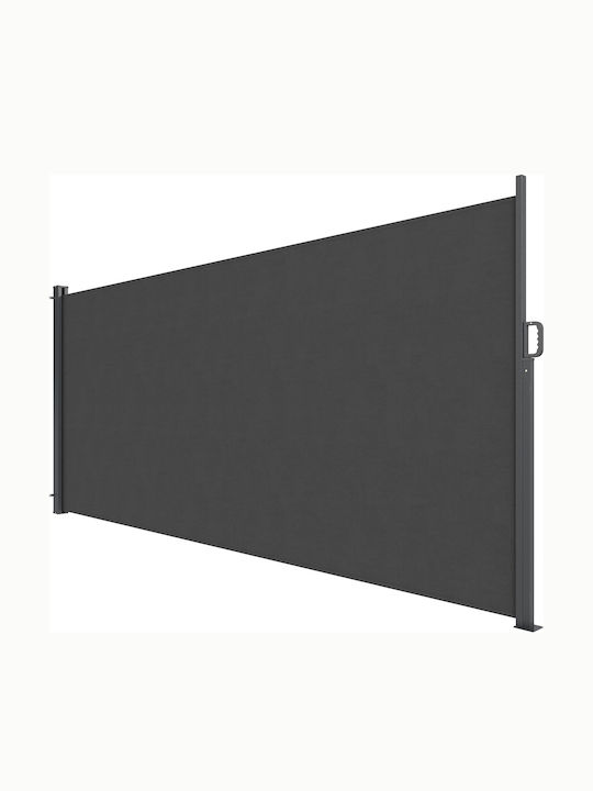 Outsunny Πλαϊνή Τέντα Βεράντας Γκρι 4.2x1.85m