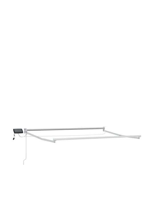 vidaXL Cort Terasă cu LED Multicolor 2.5x2m