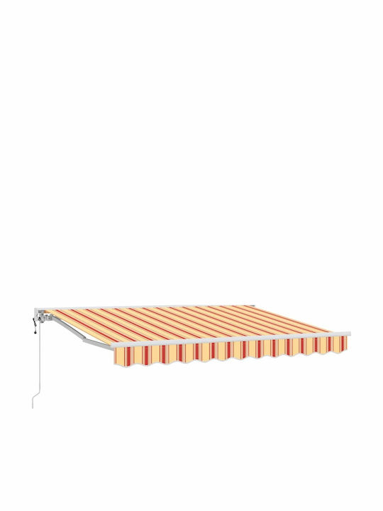 vidaXL Garten Tenda-Rahmen mit LEDs 2,5x2m