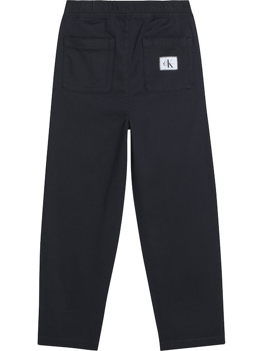 Calvin Klein Blugi Pentru Copii Pantaloni Negru Calvin Klein Blugi Pentru Copii Pantaloni Negru