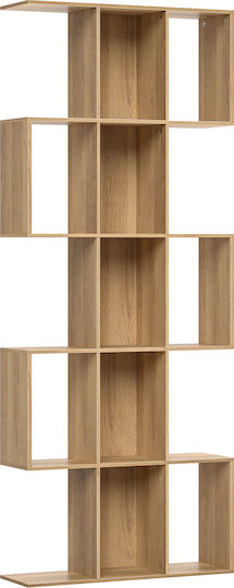 Bücherregal Eiche 80x24x200cm