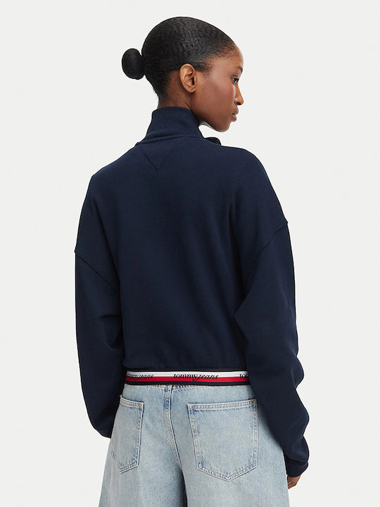 Tommy Hilfiger Women's Sweatshirt Cardigan Blue