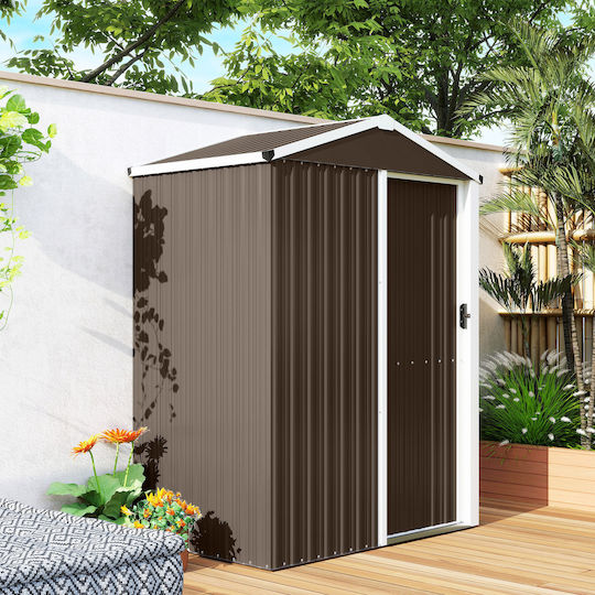 Metallische Gartenhaus Galvanisiert M1.36xB0.87xH1.79m