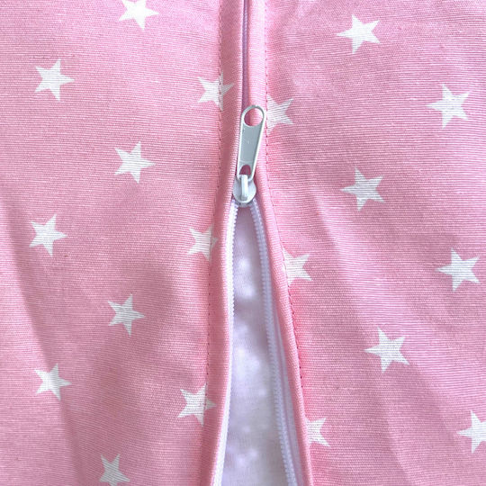 Fotoliu Roz 55x55x30cm OP1-stars-pink