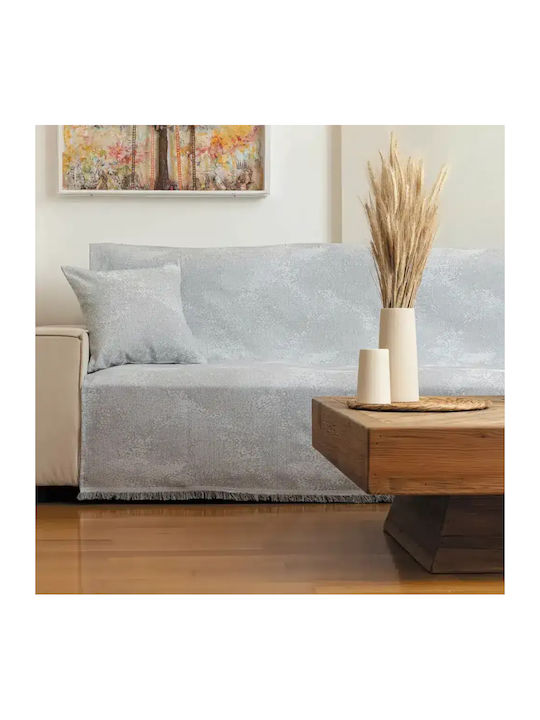 Borea Cobra Sesselüberwurf 180x180cm Grau
