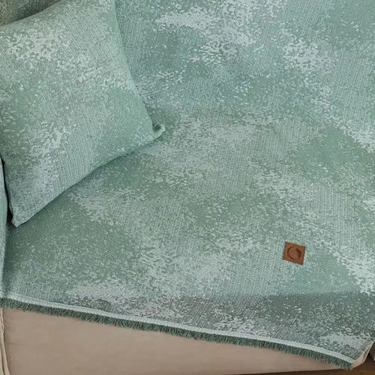 Borea Cobra Ριχτάρι Τριθέσιου Καναπέ 180x300εκ. Μέντα