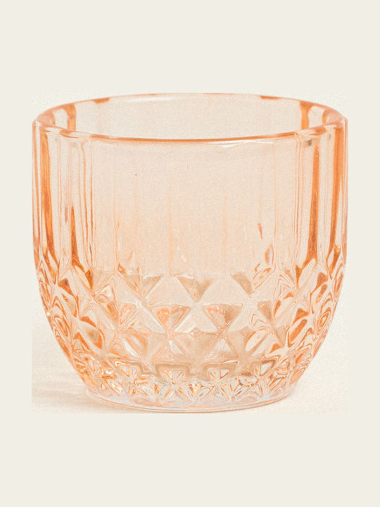 Beauty Home Suport De Lumânări Din Sticlă În Culoare Galbenă 5.5x6cm Beauty Home Suport De Lumânări Din Sticlă În Culoare Galbenă 5.5x6cm