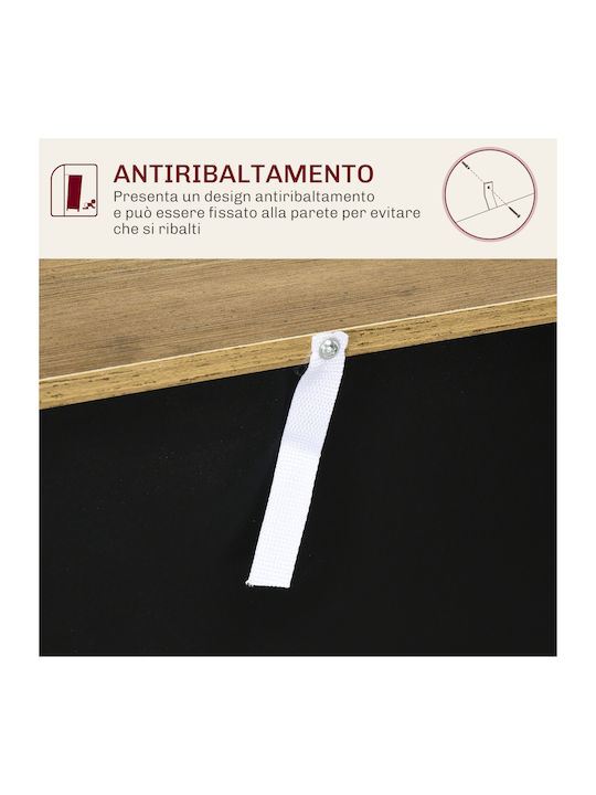 Επιδαπέδιο Ντουλάπι Χρώμα Ξύλου 80x39.7x80εκ.