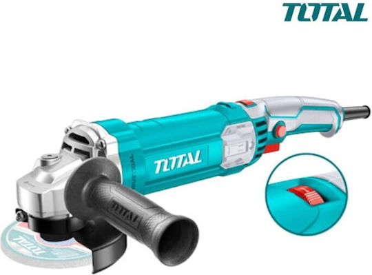 Total TG110125565E Grinder 125mm Electric 1100W with Speed Adjustment