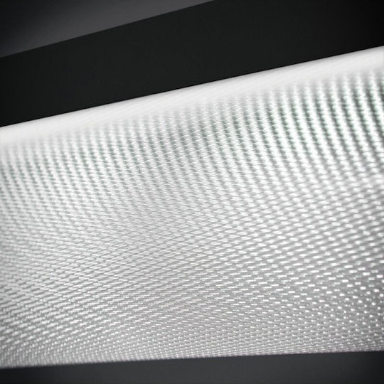 Slamp Modula Crystal Deckenleuchte Schwarz LED Verzierung Riegel 96x5.5cm