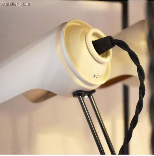 Στήριγμα Καλωδίου Μαύρο Κωνικό Creative Cables 150216 Cubalux 150216 Μαύρο