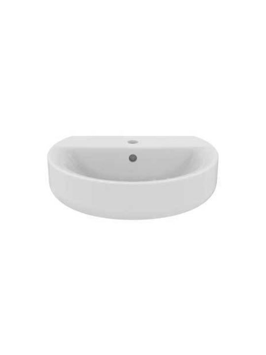 Ideal Standard Sphere Седящ Баня Умивалник Порцелан 55x46x17.5см Бял Блестящ