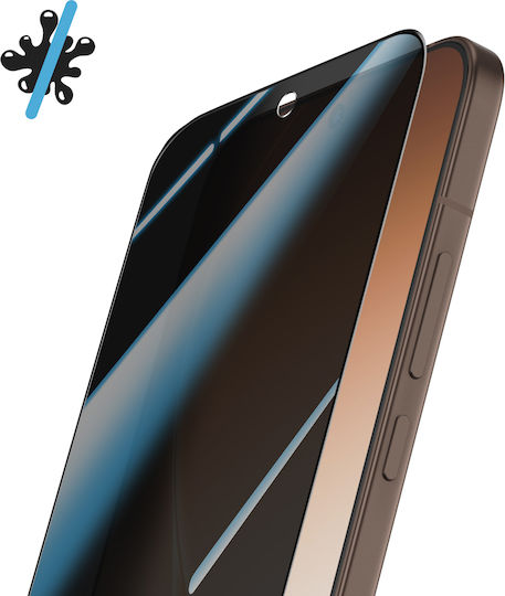 Avizar Tempered Glass Oppo Reno 15 Pro Privacy Filter Transparent Black