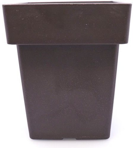 Et Plast Anaïs Pot Plastic Bronze 15x15x18cm.