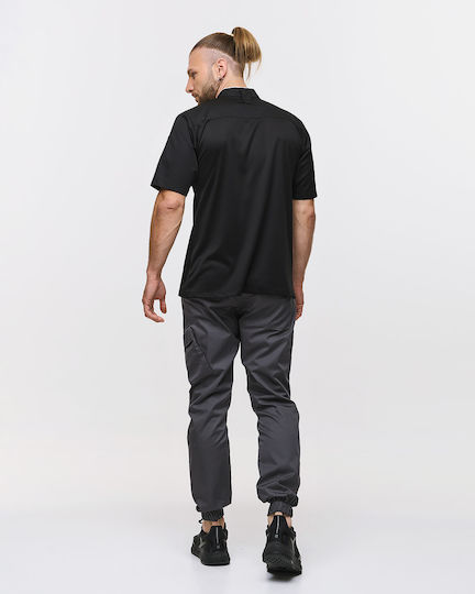 Ayo Haina Bucătar Unisex Negru cu Mâneci scurte Dennis