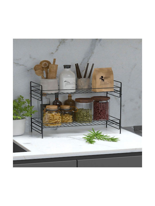 Femmit Tabletop Metal Base 35x15cm Black