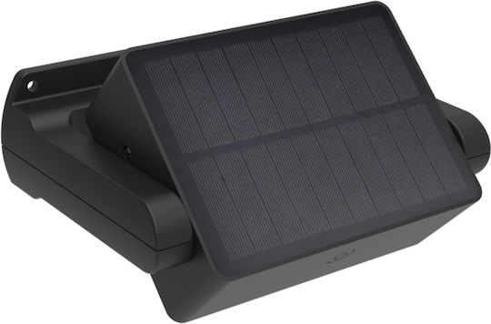 Eurolamp Wall Mounted Solar Light 10W Cold White 6500K with Motion Sensor and Photocell 15.2x5.9cm
