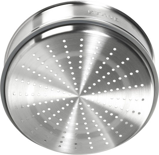 Staub Durchlöchertes Backblech mit Deckel aus rostfreiem Stahl 26cm