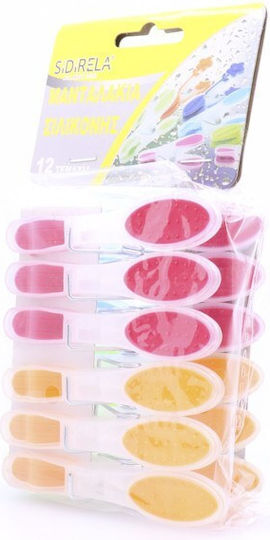 Sidirela Silicone Clothespins 12 Pieces