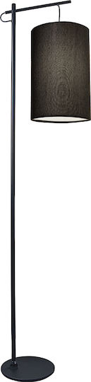 Viokef Dekorative Lampe mit Fassung für E27 Lampe Schwarz