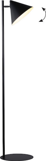 Viokef Dekorative Lampe mit Fassung für E27 Lampe Schwarz