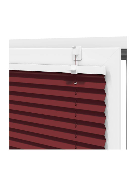 vidaXL Rollos Partieller Blackout Burgundisch P120xH200cm 4015266