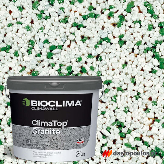 Bioclima Χρώμα Διακοσμητικό Ακρυλικό Πράσινο 25kg
