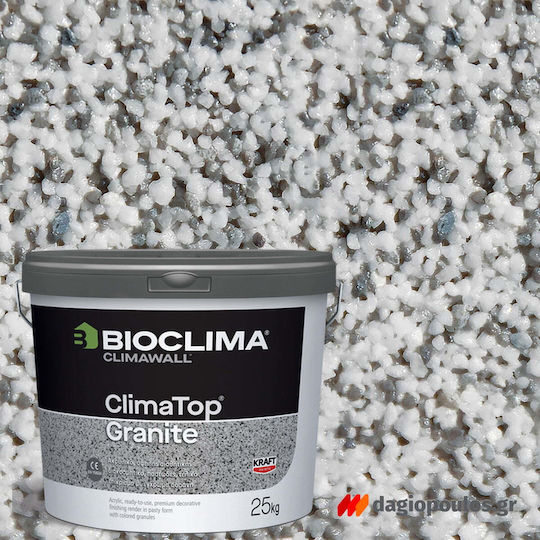 Bioclima Χρώμα Διακοσμητικό Ακρυλικό Γκρι 25kg