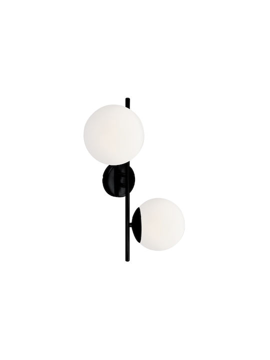 Viokef Floris Modern Lamp Wall with Socket E14 Gold 15cm