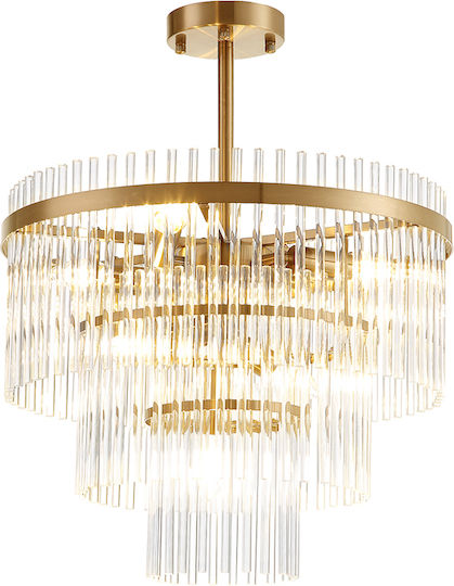 Viokef Lamp Wall with Socket E14 Gold 15cm