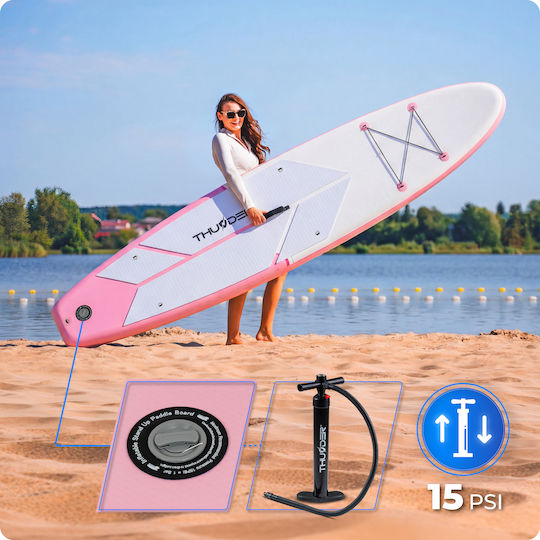 Thunder Placă SUP Gonflabilă Cu Lungime 3.2m Roz Candy