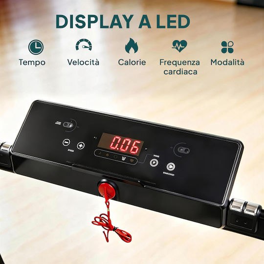 Sportnow 0.75hp Electric Treadmill for User up to 100kg