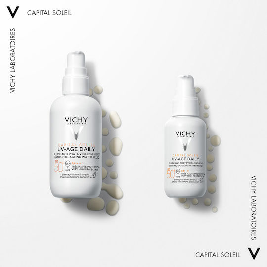 Vichy Capital Soleil UV-Age Daily Αντηλιακή Κρέμα Προσώπου SPF50+ 80ml