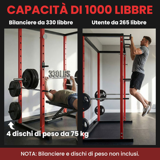 Sportnow Rack Squat Fără Greutăți