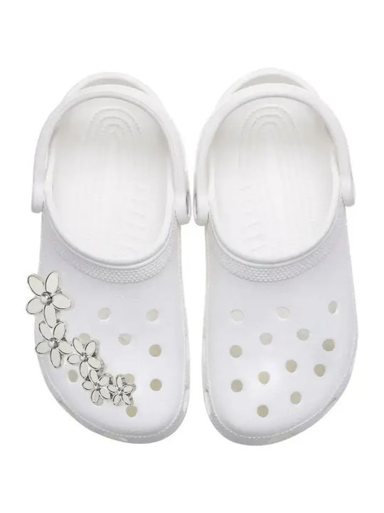 Crocs Джибитс Декорация Бяла 5 броя