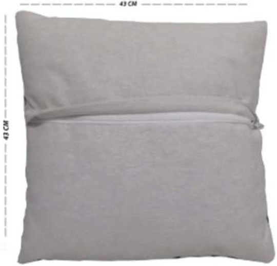 SteweHome Față De Pernă Din Catifea Multicolor 43x43cm