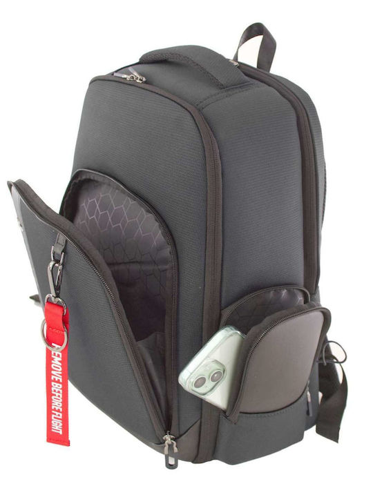 Aeronautica Militare Backpack Αδιάβροχο Μαύρο