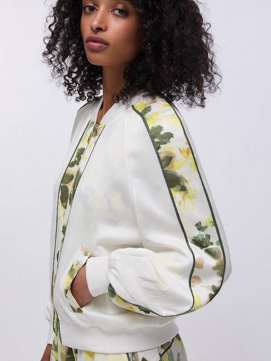 Women's Winter Jacket Floral