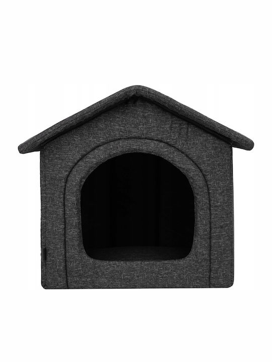 Hobbydog Σπιτάκι Σκύλου Μαύρος 38x44εκ. Hobbydog Σπιτάκι Σκύλου Μαύρος 38x44εκ.