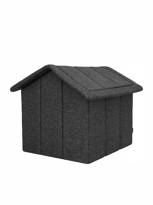 Hobbydog Κρεβάτι Σκύλου Σπιτάκι Μαύρος 38x44εκ.