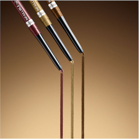 L'Oreal Paris Infaillible Grip Liner 36H Gel Soft Eye Pencil 13 Bordeaux