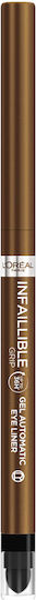 L'Oreal Paris Infaillible Grip Liner 36H Gel Soft Eye Pencil 12 Bronzed Espresso
