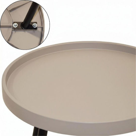 Garten- und Outdoor-Möbelsets Wohnzimmer Typsatz 3 Stück Beige