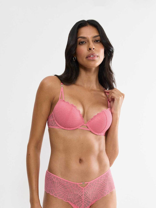 Whu Wild Wild Rose Σουτιέν Liegestütz mit Bügel