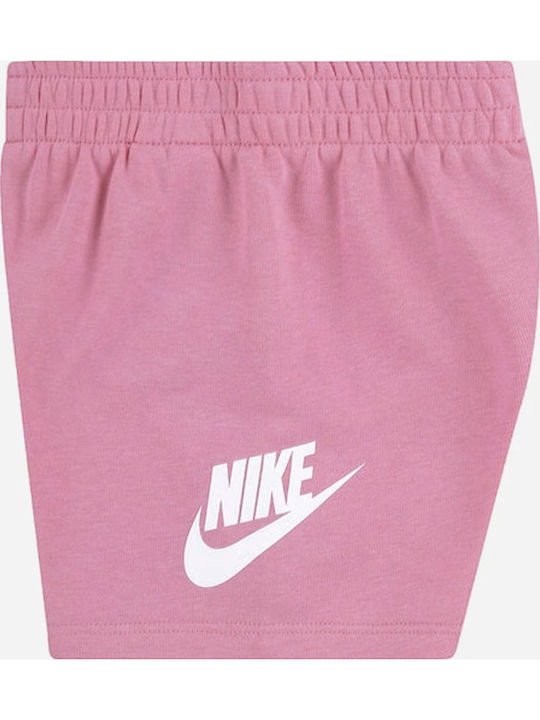 Nike Kids Set With Pink Shorts 2 Pieces