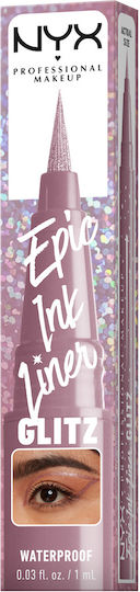NYX Professional Makeup Epic Ink Liner Glitz Waterproof Pen Eye Liner 03 Shimmer Stitch 1ml