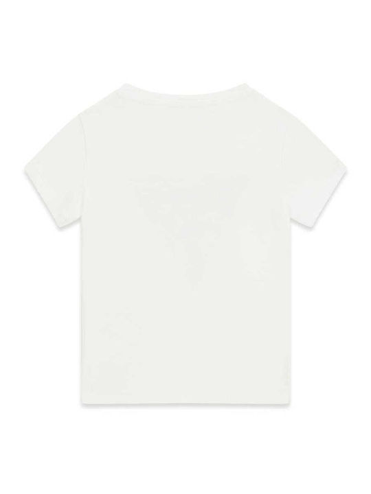 Guess Kinderoberteile T-Shirt Weiß